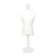thumbnail image 1 of Mini maniquí de perro para vestido, expositor de joyas, estante para modelos de muñecas para gatos y perros blanco, 1 of 9