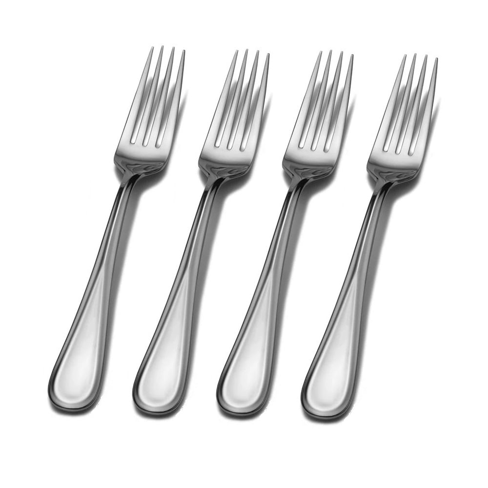 Mikasa Bravo 18/10 Stainless Steel Dinner Fork (Set of Four) Walmart