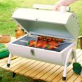 thumbnail image 4 of Barbecue Portable à Charbon Double Face, Compact et Stable, avec Cheminée pour Barbecue et Camping, 4 of 7