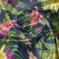 thumbnail image 5 of Ambesonne Luau Valance Pack of 2, Floral Blooming Jungle, 42"X18", Multicolor, 5 of 5