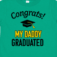 thumbnail image 4 of Inktastic Congrats My Daddy Graduated with Cap Boys or Girls Toddler T-Shirt, 4 of 5