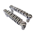 thumbnail image 2 of Guitar Puente Tailpiece actualización de aleación de zinc para 6 cuerdas guitarra eléctrica resistente fácil de instalar con accesorios de Plata, 2 of 8