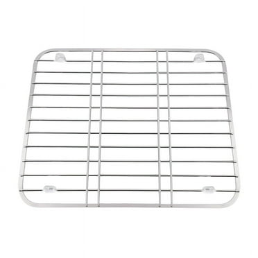 Stainless Steel Sink Drainer Rack Multifunctional Kitchen Fruit Vegetable Dish Drying Rack Kitchen Sink Protector Grid