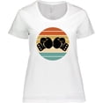 thumbnail image 3 of Inktastic Kickboxing Boxing Gloves Women's Plus Size T-Shirt, 3 of 5