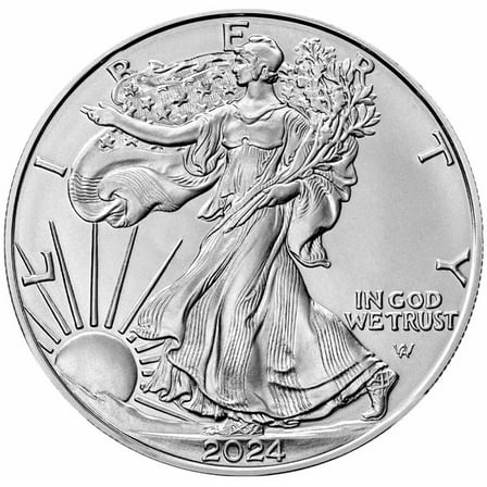 2024 1 oz American .999 Fine Silver Eagle Coin BU