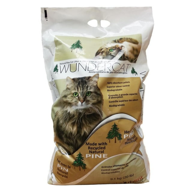 Wundercat Natural Pine Cat Litter 9.1kg