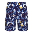 thumbnail image 6 of Naloa Party Shark Cute Men's Beach Shorts, Surfing shorts, Swim trunks, Quick Dry Swim Trunks for Surfing Beach Fun - X-Large, 6 of 9