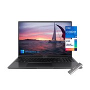 ASUS Vivobook 16 Laptop, 16"" FHD+ (1920 x 1200) Display, Intel Core i7-1255U (10 Core) Processor, 16GB RAM, 1TB SSD, Webcam, Wi-Fi+Bluetooth,HDMI, Skyerd Portable SSD,Win 11 Home, Black..., 16-F1605