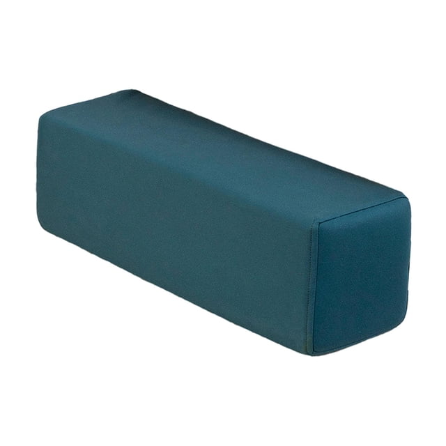 Cojín para reposabrazos de sofá, resistente al desgaste, diseño con cremallera, rectangular, premium Azul