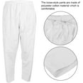 thumbnail image 6 of FIGT-Men Muslim Pant Men Muslim Arab Middle East Pants Cotton Loosestyle Afghan Pants with Waist Elastic Band for Prayer【0516】, 6 of 9