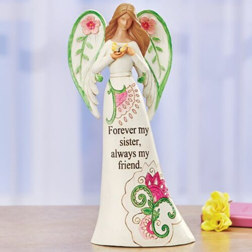 Family Scentiment Angel Figurine Home Decoration Ornament Gift 