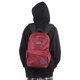 thumbnail image 4 of Mochila elegante para estudiantes, mochila portátil para ocio al aire libre, bolsa para lápices, conjunto para almacenamiento de libros, color rojo vino, 4 of 5