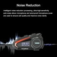 thumbnail image 4 of KUQIBAO Motorcycle Helmet Headset BT5.1 Noise Reduction Headphone Waterproof Support Hands-Free Calling Voice Assistant Auto-Answer, 4 of 9
