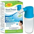 SinuCleanse MicroFiltered Squeeze Bottle Nasal Wash System