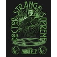 thumbnail image 2 of Girl's Marvel What if…? Supreme Strange  Graphic Tee Black Medium, 2 of 4