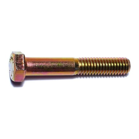 

3/8 -16 x 2-1/4 Zinc Plated Grade 8 Steel Coarse Thread Hex Cap Screws HCS8-155
