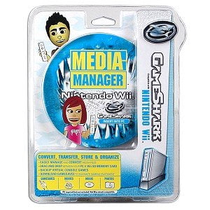 Nintendo Wii GameShark GameSaves Media Manager for