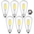 thumbnail image 1 of OMAYKEY 4W Dimmable LED Edison Bulb 4000K Daylight White, 1 of 4