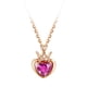 thumbnail image 1 of Cumpleaños Collares Regalo Fiesta Colgante Joyería Nieta Mujeres Princesa Niña para Hija Adolescente para Niñas Corazón Cristal Collar Collares y Colgantes, 1 of 8