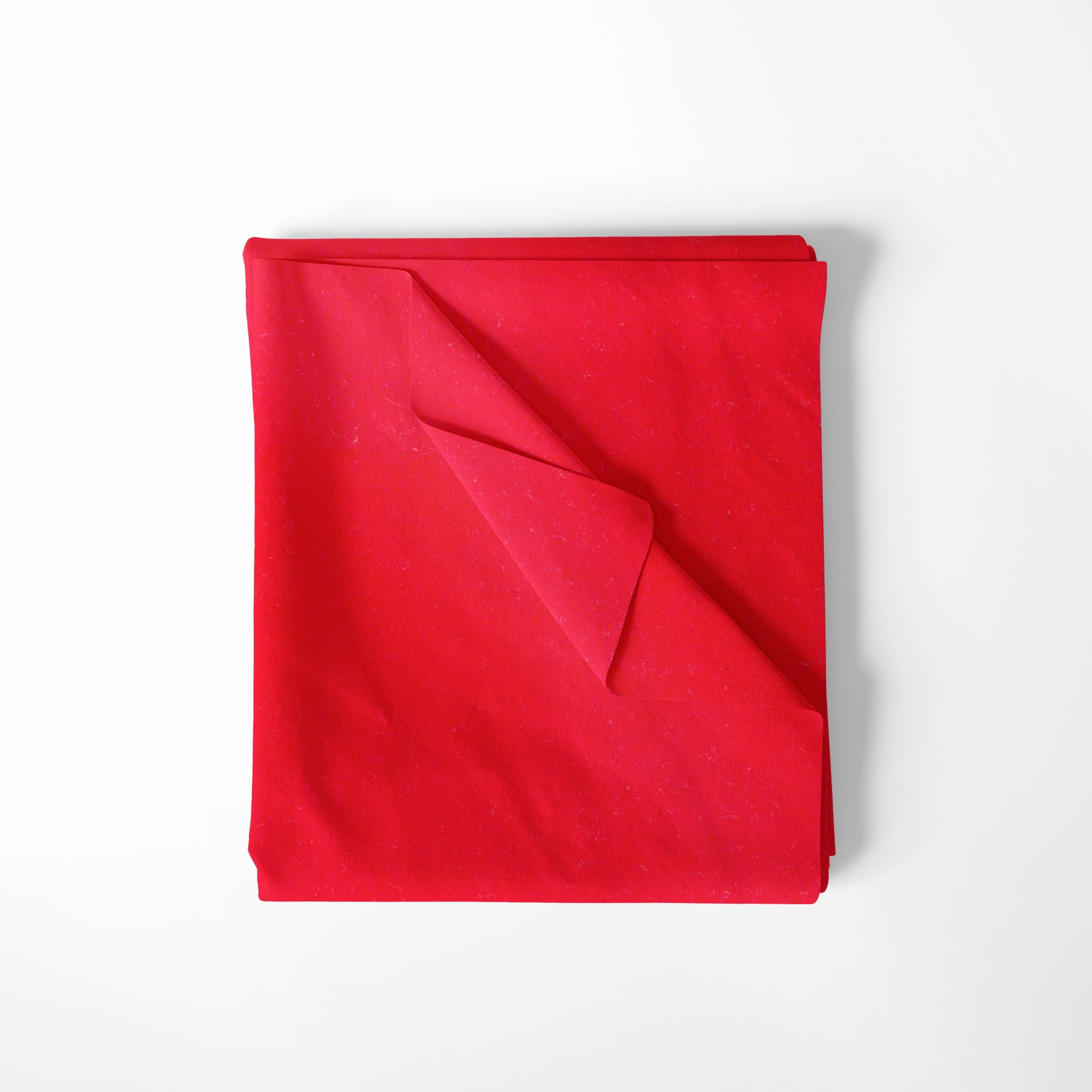 Mainstays 42" Light-weight Flannel Fabric Solid by the Yard, Red