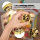 thumbnail image 4 of 1/12 Scale Doll House Decoration Iron Miniature Picture Frame with Cats And Rose Artwork Oil Painting Photo Frame 4PCS, 4 of 4
