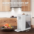 thumbnail image 6 of AIRHOP Instant Hot Water Dispenser, Quick Heating Countertop Water Dispenser with Child Locks, Adjustable 5 Temp 3 Water Volume Dispense, 100OZ 3L Removable Tank, Ideal for Home Office Kitchen, White, 6 of 7