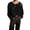 a-Black7214, variant on Mens Solid Color Oversized Distressed Knit Sweater Long Sleeve Raw Hem Ripped Detail Casual Jumper For Daily Street Wear Black XXL