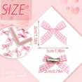 thumbnail image 4 of Dalrosia 20PCS Mini Green Bow Hair Clip, Non-Slip Cute Small Hair Bow, Y2K Sweet Plaid Craft Bowknot Hair Barrettes Accessories for Women Teens, 4 of 5