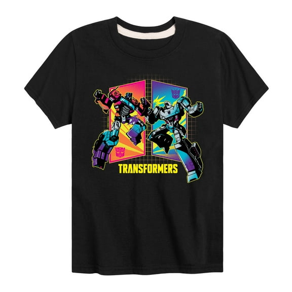 Transformers - Opt Vs Meg Clash - Kids Toddler And Youth Short Sleeve T - Shirt