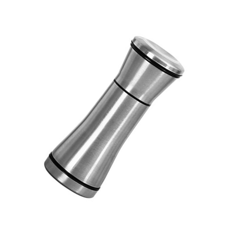 Stainless Steel ABS Salt Grinder Pepper Shaker with Adjustable Coarseness  Pepper Mill 120ML 