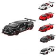 thumbnail image 3 of Modèle de Voiture de Sport LP700 avec Son et Lumière, Simulation de Voiture à Rétrofriction pour Enfants, Ornements pour Garçons, Cadeaux d'Anniversaire, Collection, Toit Rigide Noir, 3 of 5