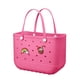 thumbnail image 1 of Bolsa de Playa Baonat de Goma Impermeable para Mujer en Rojo Rosa, 1 of 7