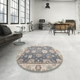 thumbnail image 3 of Ahgly Company Indoor Rectangle Abstract Gray Oriental Area Rugs, 5' x 7', 3 of 6