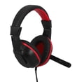 thumbnail image 1 of FOMIYES Headset Para Juegos Con Micrófono Y Cancelación De Ruido Cómodo Rojo, 1 of 8