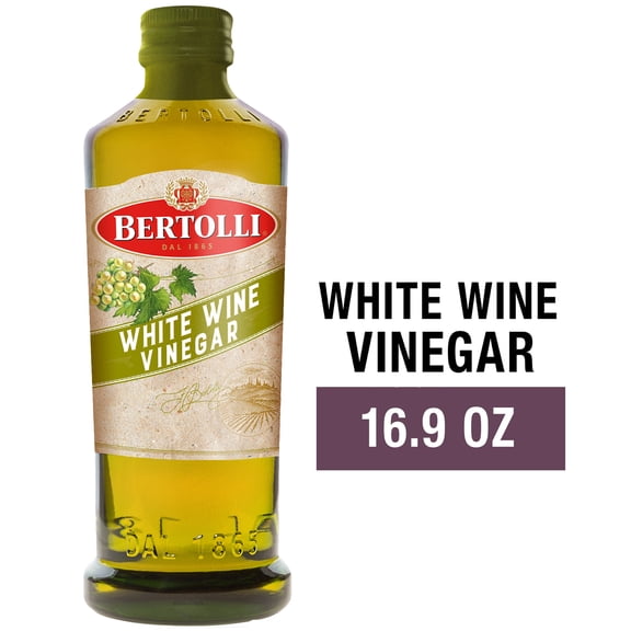 Bertolli White Wine Vinegar, 16.9 oz