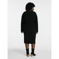 thumbnail image 2 of Terra & Sky Women's Plus Sweater Skirt Two Piece Set, 0X to 5X, 2 of 4