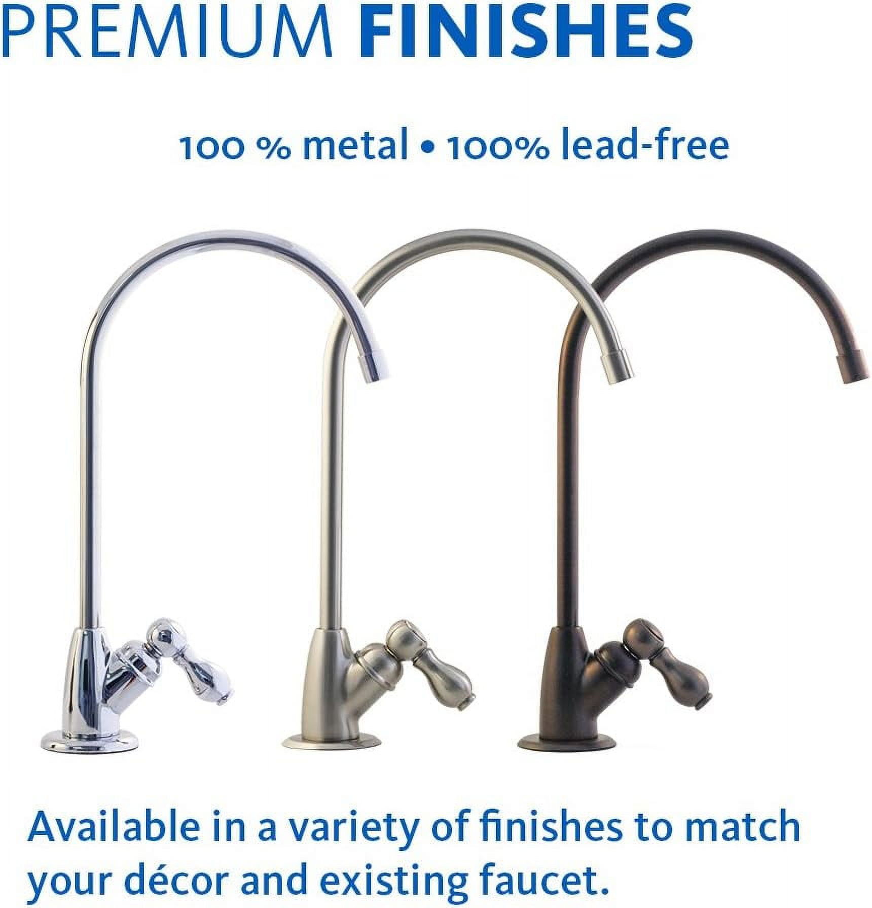 Aquasana Max Flow Under Sink Water Filter System - Chrome - AQ-5300+.56
