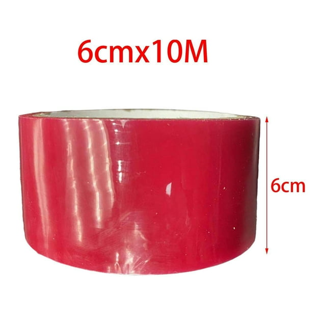 Funny Decompression Toys Creative Sticky Ball Rolling Tapes for Tape Toy Party for Game Cherry Red