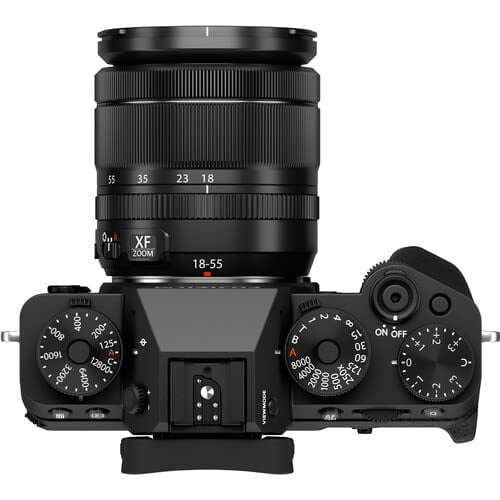 FUJIFILM X-T5 Mirrorless Camera with 18-55mm Lens (Black) with 64GB Memory  Card, Gadget Bag, & More (8 Items), USA Authorised with Fujifilm Warranty