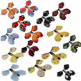 thumbnail image 1 of CNKOO 10PCS Flying in the Book Fairy Rubber Band Powered Wind Up Butterfly Card, 1 of 7