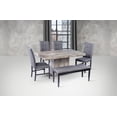 thumbnail image 2 of Antecomedor 4 Sillas 1 Banca Kessa Muebles Lory, 2 of 2