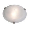 thumbnail image 1 of Access Lighting 23019-BS-ALB Mona 2 Light Flush - Mount - Brushed steel, 1 of 1