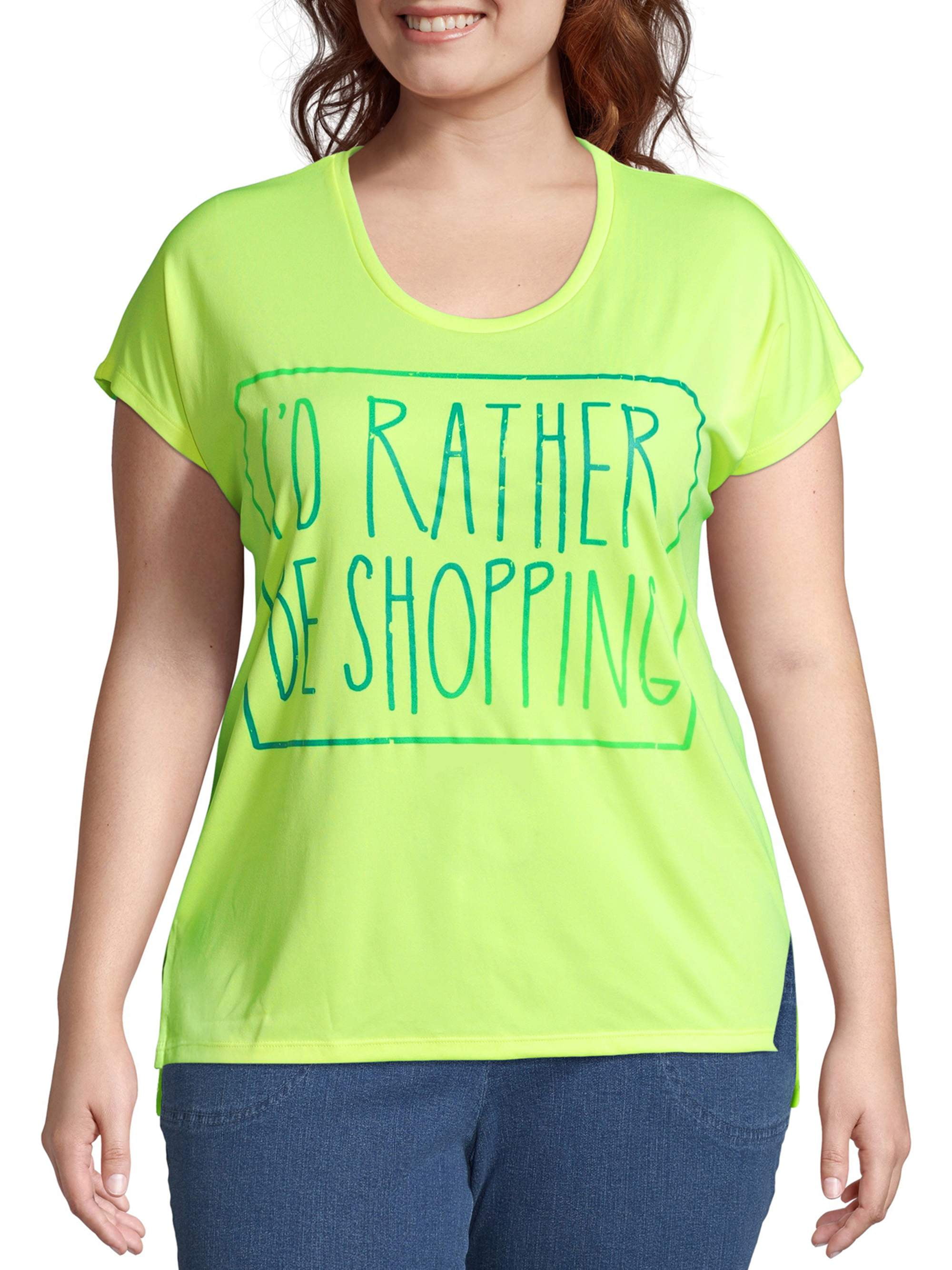 Women's Plus Active Short Sleeve Graphic Tee