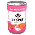 thumbnail image 2 of Alimento para perro Respet paquete de 12 latas Salmón y Vegetales de 410 gr&nbsp;, 2 of 6