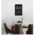 thumbnail image 4 of Inspirational Canvas Wall Art Inspiring Entrepreneur Quotes Ambition Noun Inspiration Painting Poster Print Artwork Office Wall Decoration Bedroom Living Room Frame Ready to Hang12x18, 4 of 6
