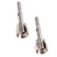 thumbnail image 4 of Rear Wheel Axle Cup,  Stability Stainless Steel RC Car Rear Wheel Axle Cup Silver 1 Pair  for 104001 1/10 Remote Control Car, 4 of 7