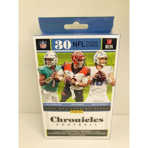 2020 Panini Chronicles NFL Football Trading Cards Hanger Box