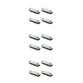 thumbnail image 3 of maskred 1/2/3/5 4pcs Power Plug Socket Holder Punch-Free Adhesive Hook Waterproof Wall Gray 3PCS, 3 of 6