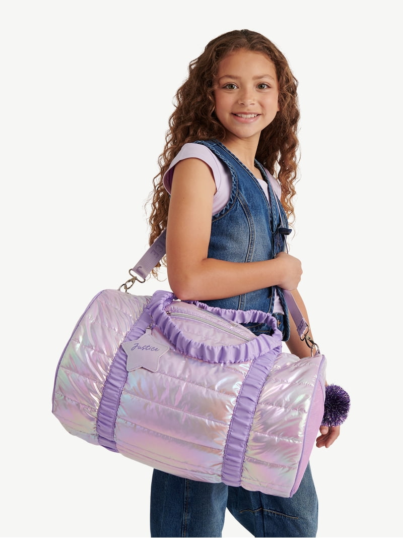 Justice Girl's Puff Duffel Bag - Walmart.com