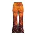 thumbnail image 4 of DISNIMO Thanksgiving Fall Flare Leggings with Pockets High Waisted Yoga Pants Kids Dance Bell Bottoms Leggings for Kids Yoga Pants for Girls Leggings Cross High Waisted Flare Pants 5-6, 4 of 7